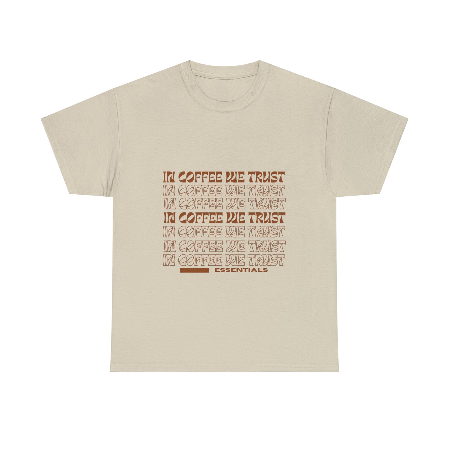 IN COFFEE WE TRUST TSHIRT