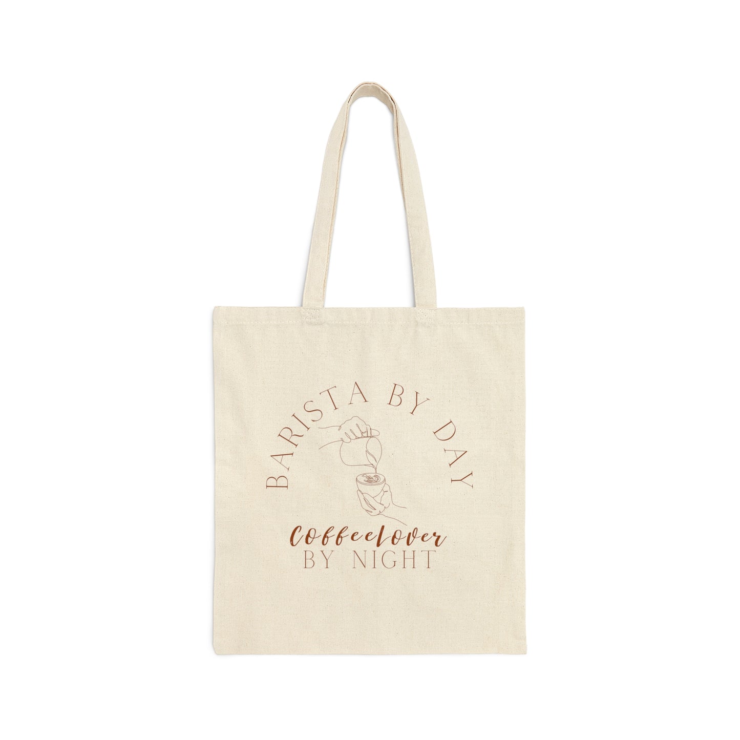 BARISTA BY DAY COFFEE LOVER BY NIGHT TOTE BAG