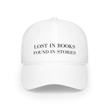 LOST IN BOOKS FOUND IN STORIES HAT