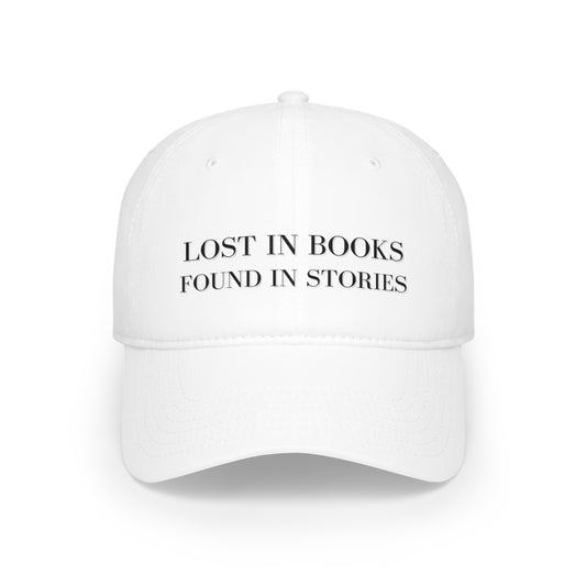 LOST IN BOOKS FOUND IN STORIES HAT